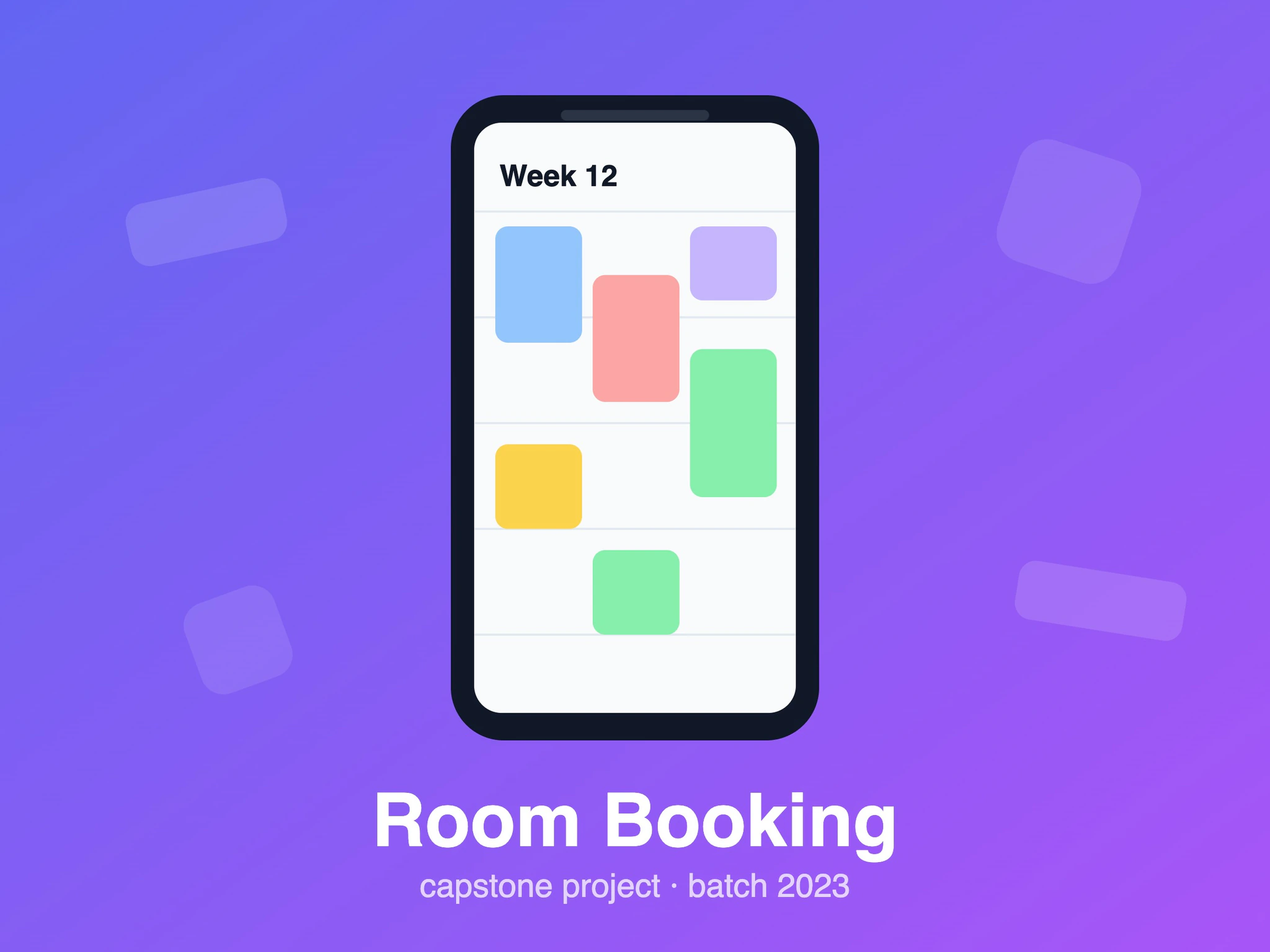 Room booking app (capstone)