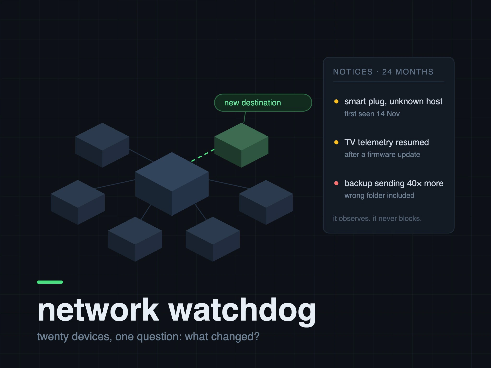 A watchdog for my own home network