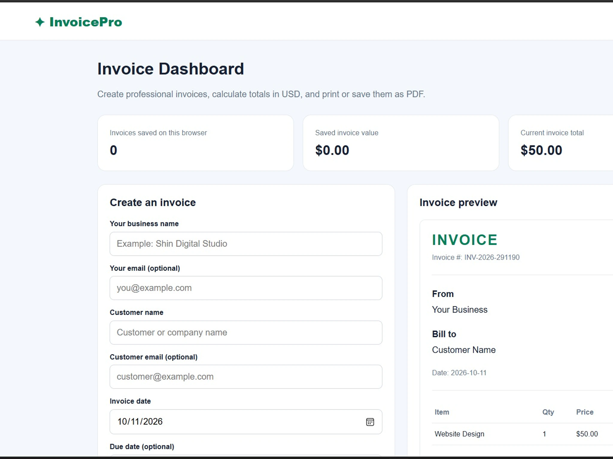 invoice pro