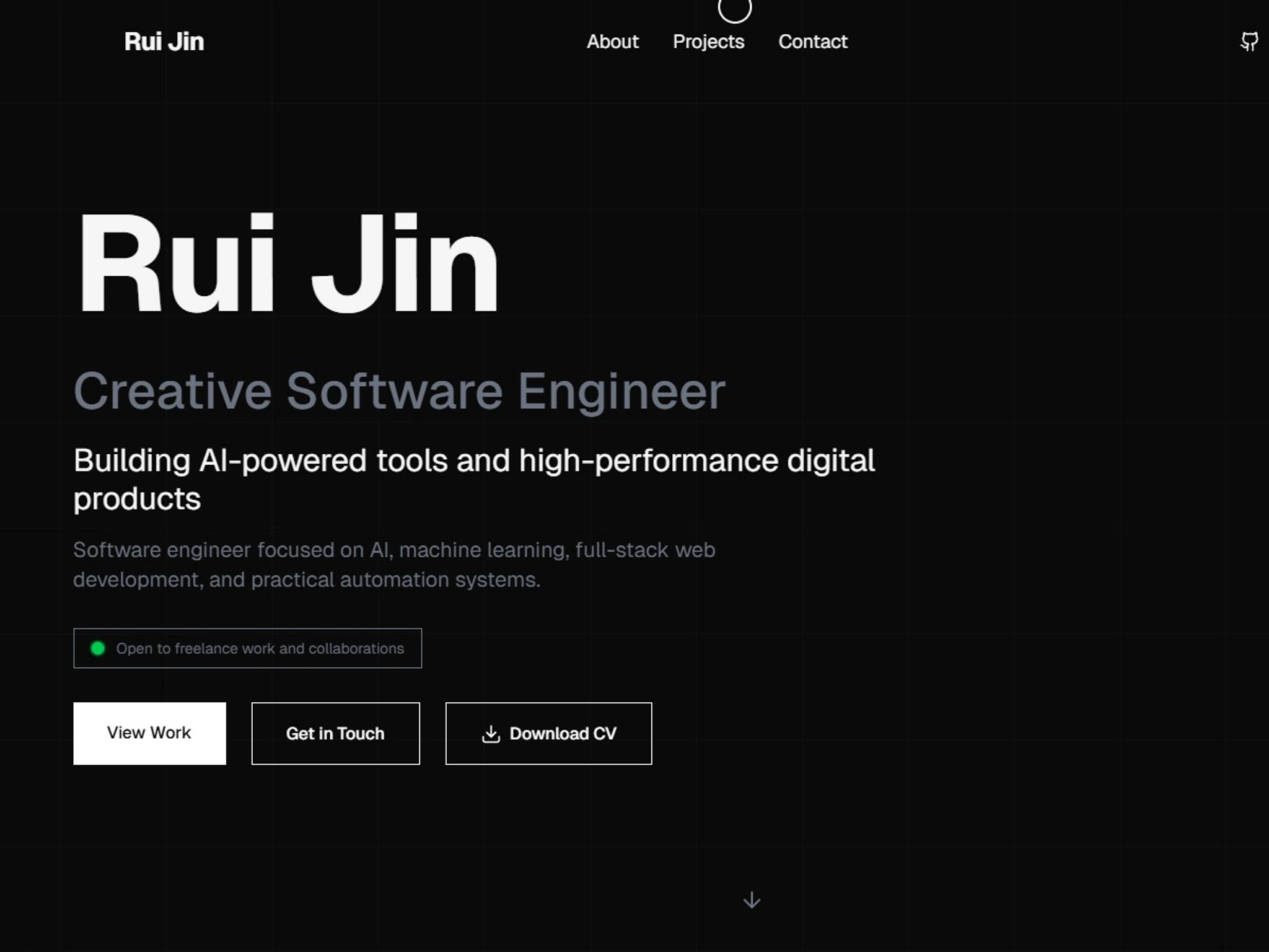 Rui Jin's website
